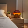 Wood grain aroma diffuser, mini silent humidifier, bedroom, car and office air purifier Specification image